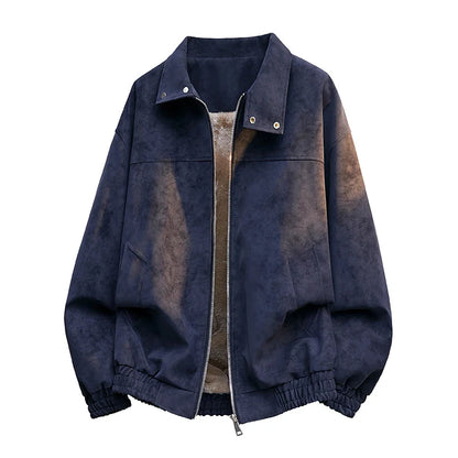 Chaqueta retro con forro polar