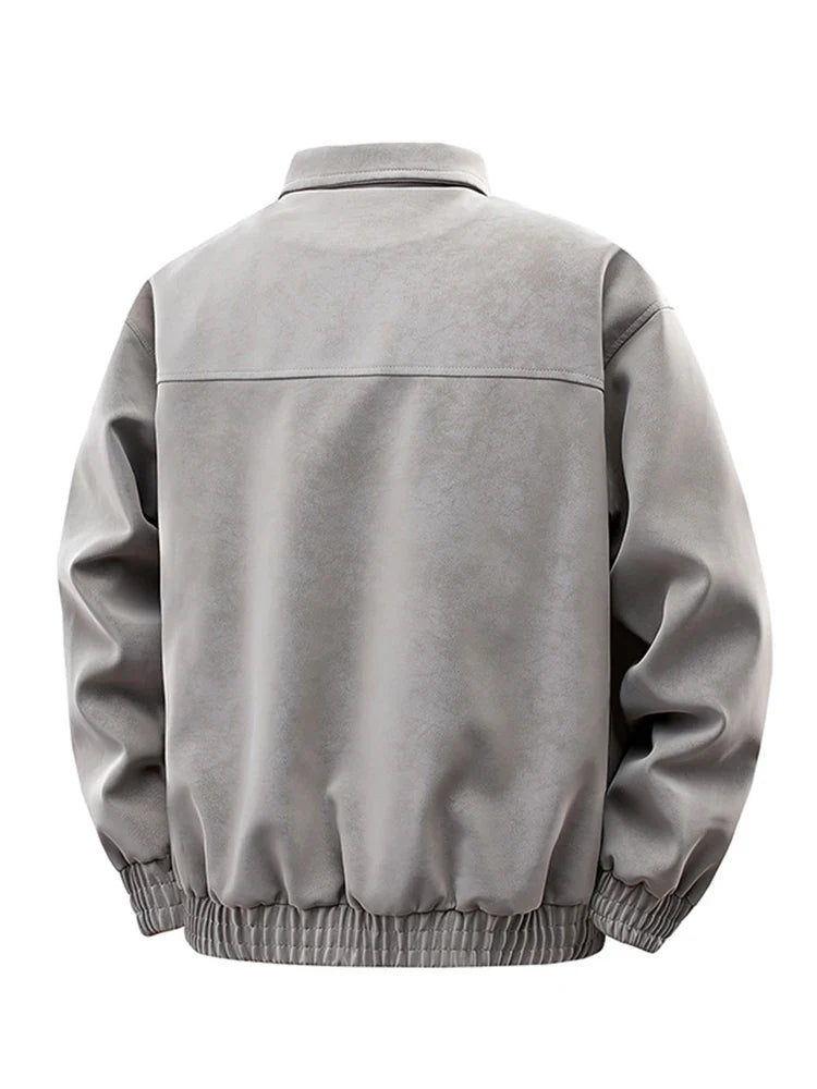 Chaqueta retro con forro polar