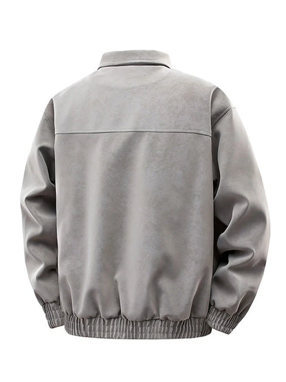 Chaqueta retro con forro polar