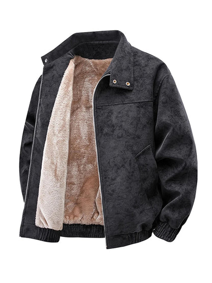 Chaqueta retro con forro polar