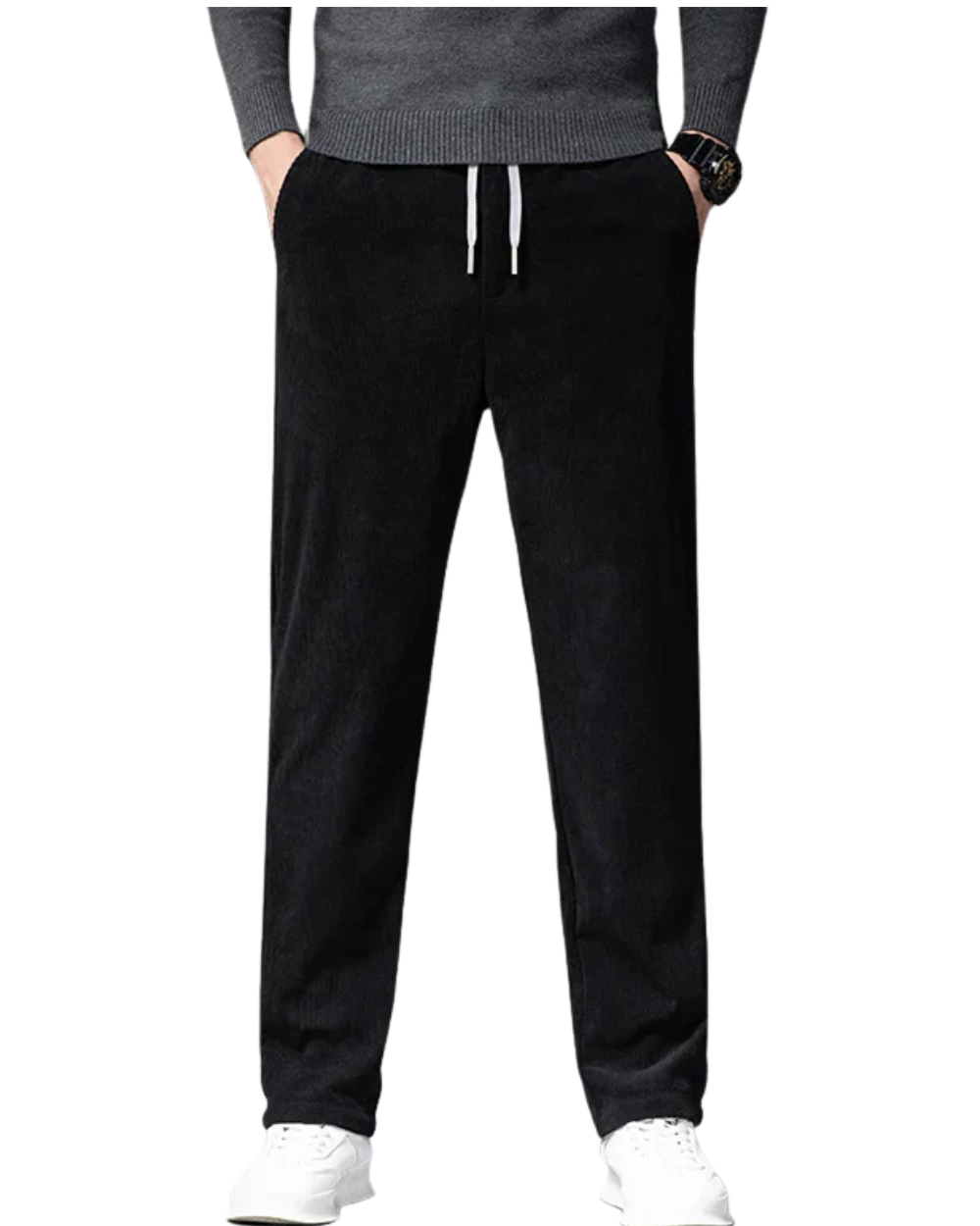 Elegantes pantalones de pana